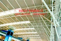 收費站頂棚施工實景圖