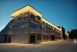 博湖賽馬場樓體亮化