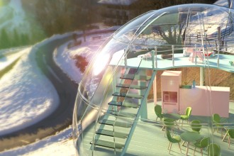 “網(wǎng)紅星空泡泡屋”浪漫到極致，快來躺著數(shù)星星吧！